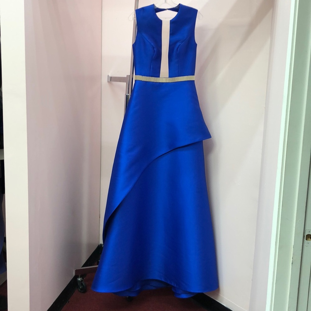 NWT TERANI BLUE DRESS